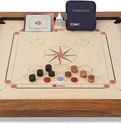 Championship Carrom Board Set 34×34 Inch Official Tournament Quality 2