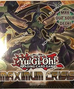 Yugioh Maximum Crisis 1st Edition Booster Box Sealed 24 Packs