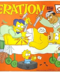 Hasbro Operation Game Featuring The Simpsons Characters