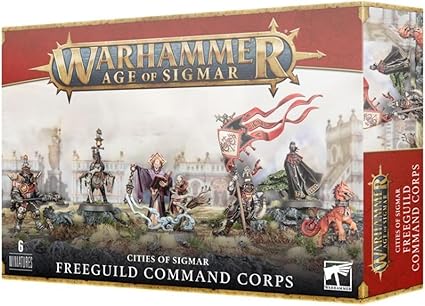 Warhammer Cities of Sigmar FREEGUILD Command Corps from Games Workshop Warhammer Cities of Sigmar FREEGUILD Command Corps from Games Workshop