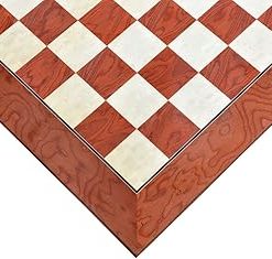 Handmade 22″ Spanish Veneer Chess Board for Kids and Adults