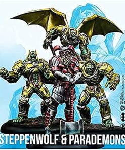 DC Universe Steppenwolf and Parademons Resin Figure for Collectors