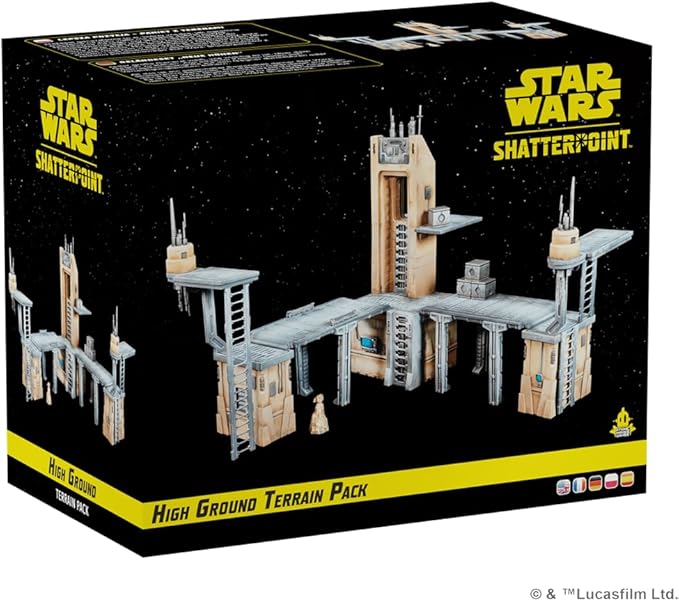 Star Wars Shatterpoint High Ground Terrain Pack for Tabletop Battles Star Wars Shatterpoint High Ground Terrain Pack for Tabletop Battles