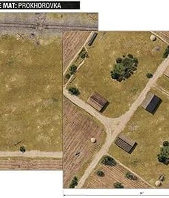 World Of Tanks Summer Game Mat Prokhorovka 36×36 Double-Sided Neoprene 2