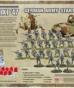 Warlord Games Konflikt ’47 German Army Starter Set 1:56 Military Table Top Wargaming Plastic Model Kit 451510201 2