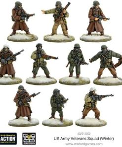 US Army Veterans Squad Winter Bolt Action Strategy Game 2