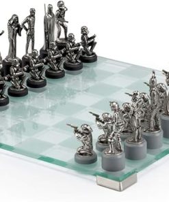 Star Wars Classic Chess Set by Royal Selangor Hand Finished for 2 Players