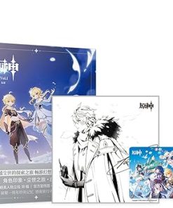 Genshin Impact Official Illustration Merch Collection Set Volume 1