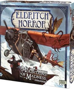 Eldritch Horror Mountains of Madness Expansion Cooperative Board Game