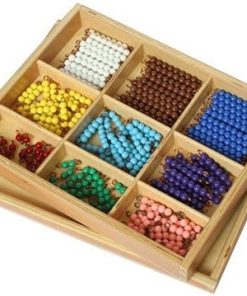 Elite Montessori Checker Board Beads for Learning and Play