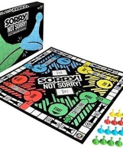 Sorry Not Sorry Board Game Fun for Friends and Family Game Night