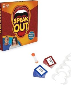Hasbro Gaming Speak Out Game for Ages 16 to 99 Years Old 2