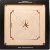 KD Golden Carrom Board Game Champion Jumbo Indian Ply Wood Board Set 4