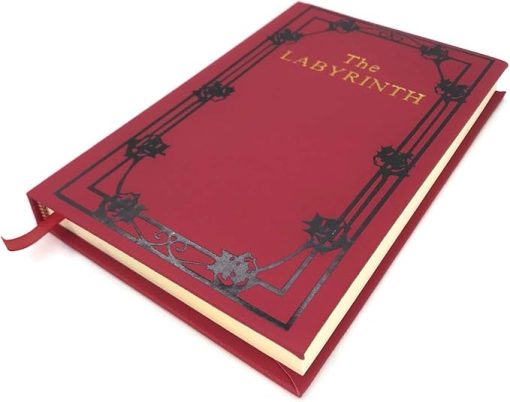 Costumebase The Labyrinth Sarah's Red Book Full Novel Replica Movie Prop Book 1 Set 1 Item 1 Piece PVC Free 228 Pages 7+ Female Vintage