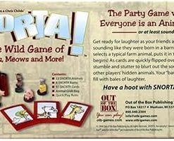 Unique Snorta Game with Fun Out of the Box Challenges 2