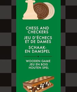 Mixlore Chess and Checkers Folding Board Game for Ages 6 and Up 2
