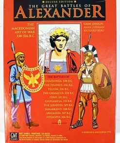 Great Battles of Alexander Deluxe Edition by GMT Games for Strategy Fans