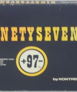 Vintage Numbers Board Game NinetySeven by Kontrell for Fun Play