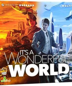 It’s A Wonderful World Board Game – Build Your Empire in This Strategic Card Game for Kids and Adults, Ages 14+, 1-5 Players, 30-60 Minute Playtime, Made by Lucky Duck Games