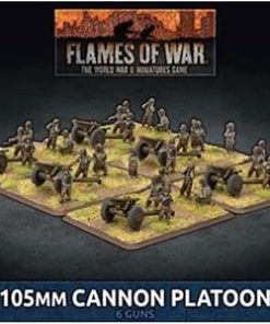 Flames of War Late War US 105mm Cannon Platoon UBX82 Model Guide