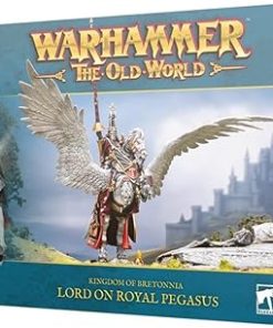 Warhammer The Old World Kingdom of Bretonnia Lord on Royal Pegasus