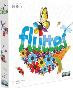 Flutter Strategic Tile Laying Game for Ages 8 Plus 30 Minutes 2 to 5 Players