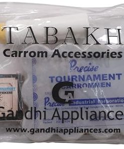Precise Select 8mm Carrom Board with Coins Striker and Powder Set 2