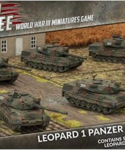 West German Plastic Leopard I Panzer Zug Scale Model TGBX14