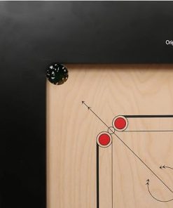 Golden Carrom Board Game Champion Bully Jumbo Ply Wood with Striker 2