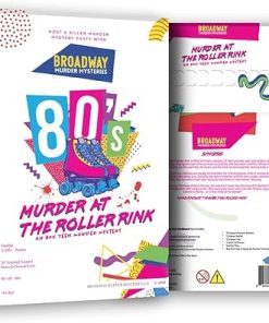 1980s Teen Murder Mystery Game at the Roller Rink for 4-20 Players