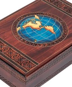 Bello’s Map of the World Chessmen Storage Box from Poland