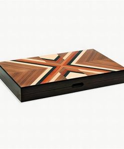 Woodronic 19 Inch Backgammon Set Classic Strategy Game for Adults