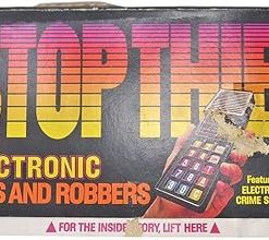 Vintage Stop Thief Electronic Board Game Cops and Robbers 1980