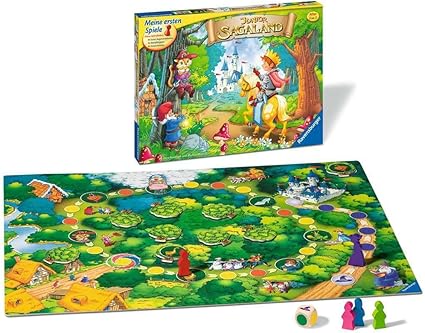 Ravensburger Junior Sagaland Travel Board Game for Kids Ages 3+ 2 Ravensburger Junior Sagaland Travel Board Game for Kids Ages 3+ - Image 2