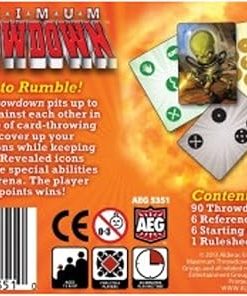 AEG Maximum Throwdown Board Game for Family Fun and Strategy 2