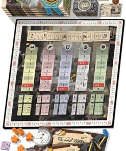 Asmadi Games Penny Press Board Game for Family Fun 2