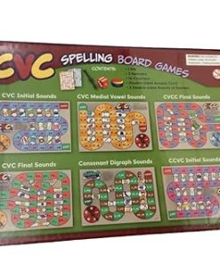 Didax Educational Resources CVC Spelling Board Game for Kids 2