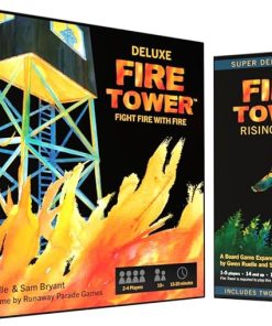 Deluxe Fire Tower Board Game with Rising Flames Expansion Bundle