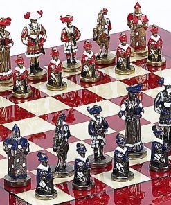 Bello Games Collezioni Via Roma Chessmen and Eleganza Board Italy