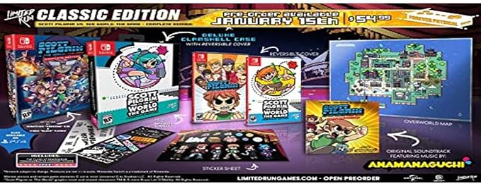 Scott Pilgrim Vs. The World Classic Edition Game Limited Run Games 2 Scott Pilgrim Vs. The World Classic Edition Game Limited Run Games - Image 2