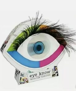 Eye-Shaped Trivia Game for Fun Family Entertainment