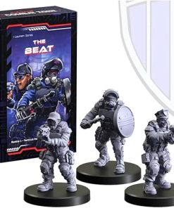 Monster Fight Club Cyberpunk Red Combat Zone Miniatures Bundle Law Dogs 2