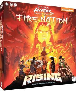 Avatar The Last Airbender Fire Nation Rising Cooperative Board Game