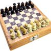 White and Black Marble Stone Chessmen Set with 2.5 Inch King Height 3
