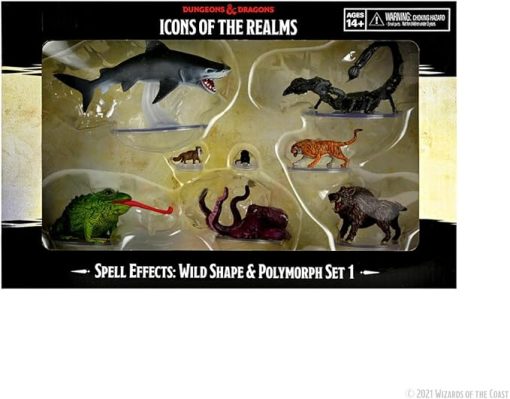 D&D Icons of the Realms Wild Shape Polymorph Set 1 Release Details