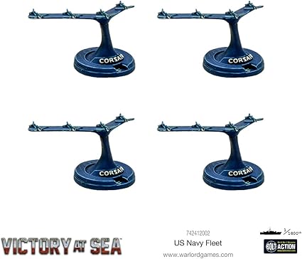 Victory at Sea US Navy Starter Fleet War Game – Tabletop WWII Strategy Game 2 Victory at Sea US Navy Starter Fleet War Game - Tabletop WWII Strategy Game - Image 2