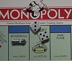 Parker Brothers Monopoly Game 1996 Classic Board Game Edition