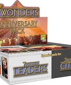 7 Wonders Anniversary Pack Display with Expansions and New Cards