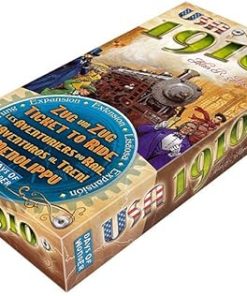 Ticket to Ride USA 1910 Board Game Expansion for Family Fun Ages 8+ 2