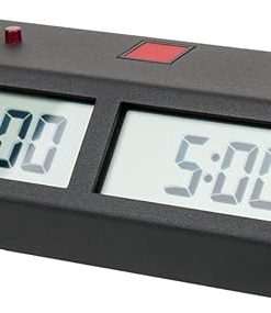 Chronos GX Touch Digital Game Chess Clock Black with Carrying Bag 2